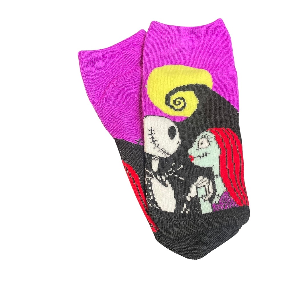 The Nightmare Before Christmas‎ Jack and Sally No Show Socks Women's